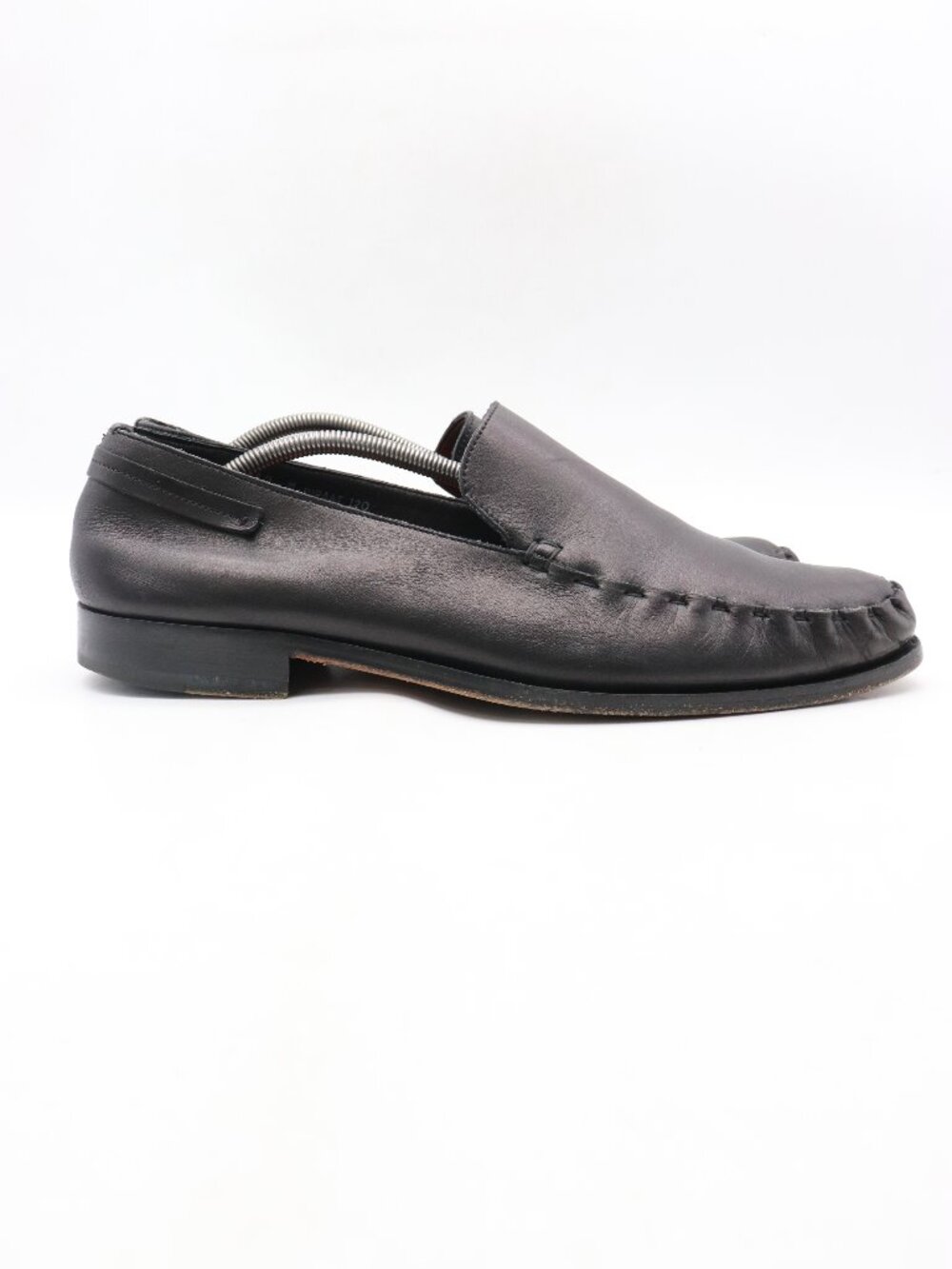 Donald J. Pliner Piraat Men's Size 12 Black Leather Loafer Made In Italy